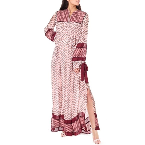 Scotch & Soda Boho Maxi Dress Small Cottagecore Prairie Vintage Inspired - Picture 1 of 16